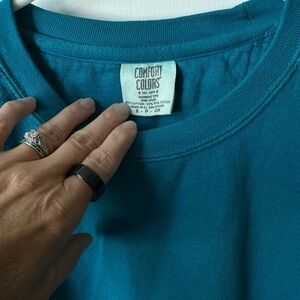 Comfort Colors Men's Blue Tee